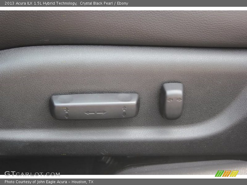 Crystal Black Pearl / Ebony 2013 Acura ILX 1.5L Hybrid Technology