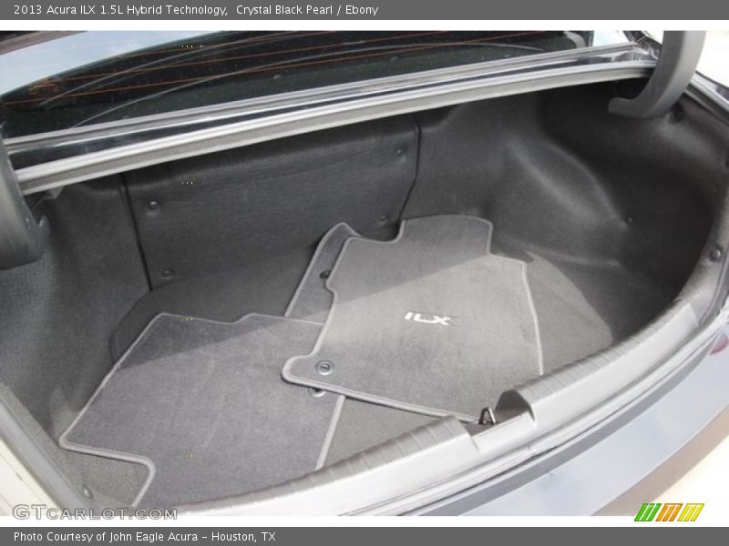 Crystal Black Pearl / Ebony 2013 Acura ILX 1.5L Hybrid Technology