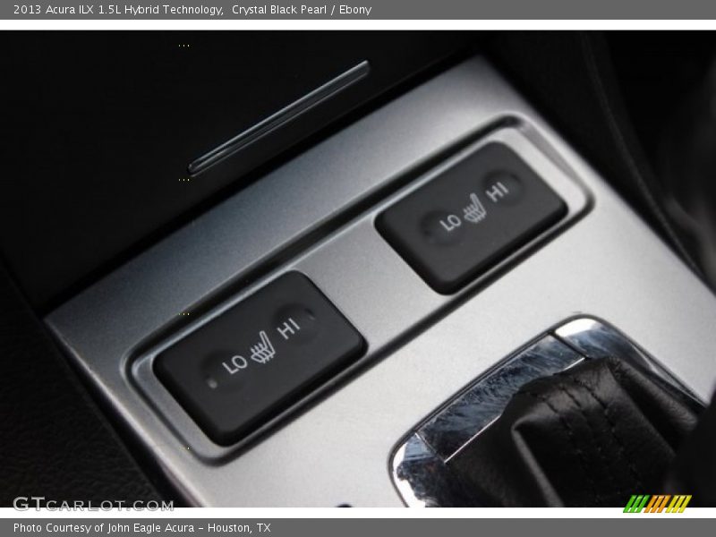 Crystal Black Pearl / Ebony 2013 Acura ILX 1.5L Hybrid Technology