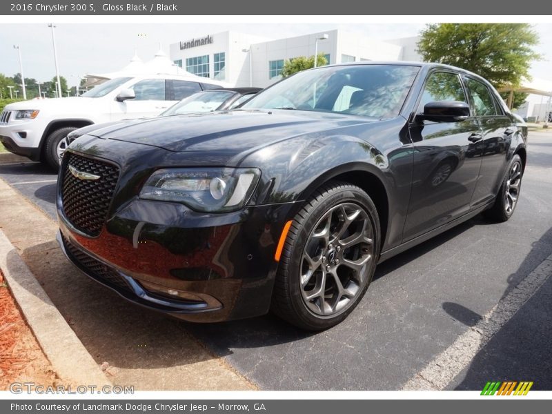 Gloss Black / Black 2016 Chrysler 300 S