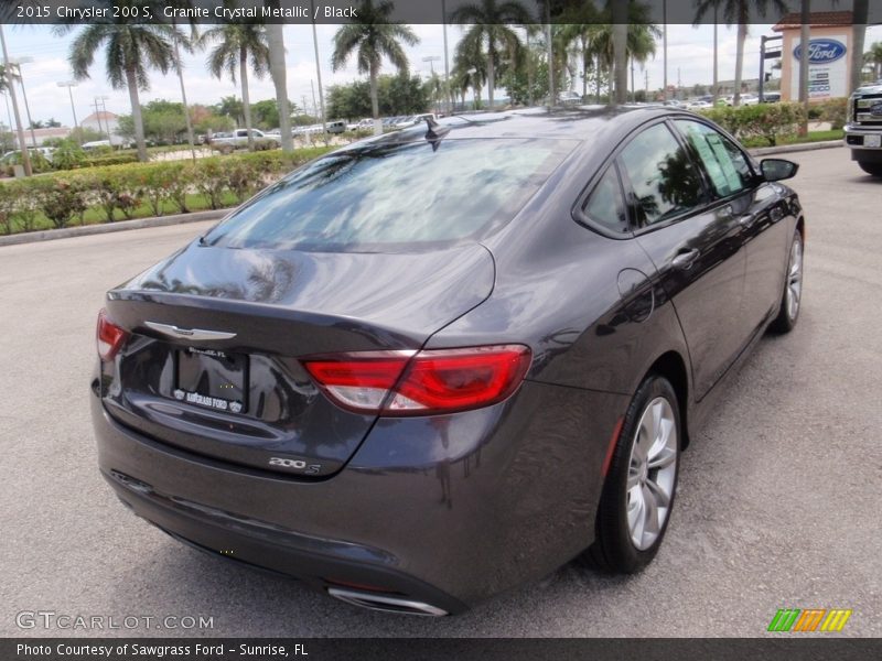 Granite Crystal Metallic / Black 2015 Chrysler 200 S