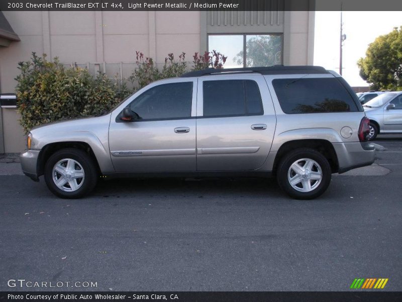 Light Pewter Metallic / Medium Pewter 2003 Chevrolet TrailBlazer EXT LT 4x4