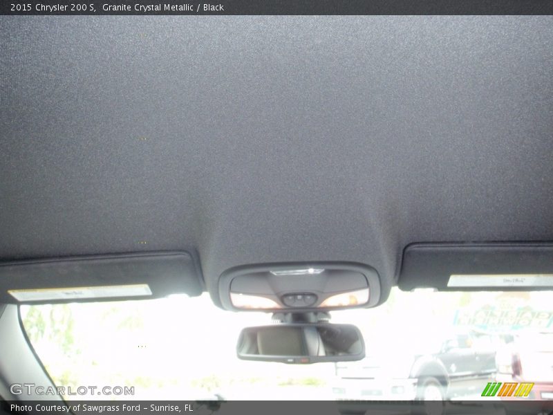 Granite Crystal Metallic / Black 2015 Chrysler 200 S