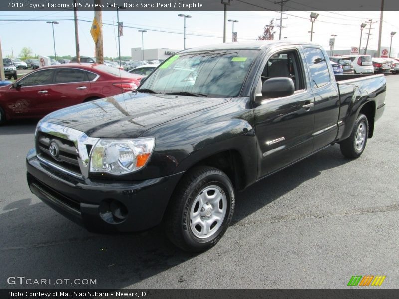 Black Sand Pearl / Graphite 2010 Toyota Tacoma SR5 Access Cab