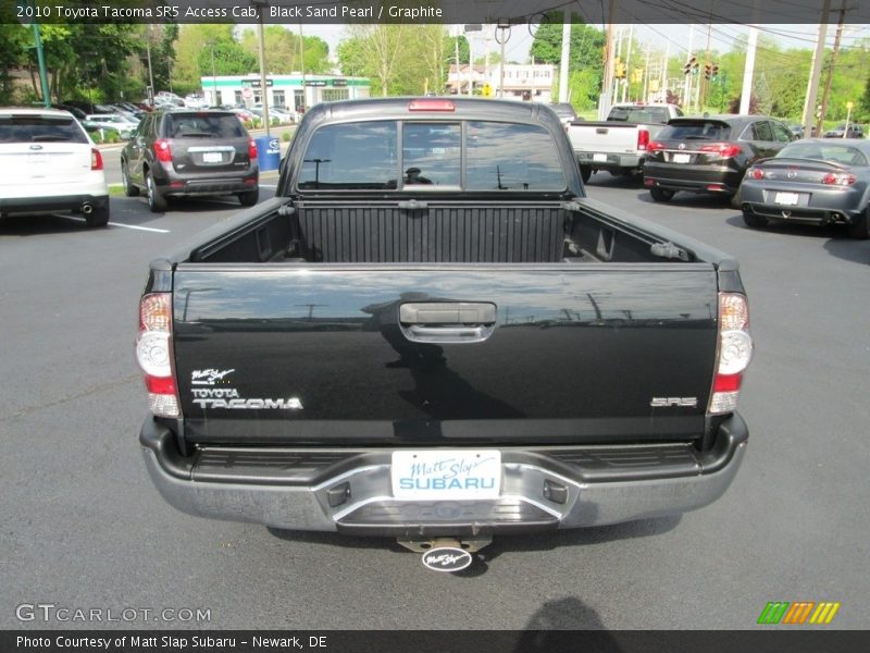 Black Sand Pearl / Graphite 2010 Toyota Tacoma SR5 Access Cab