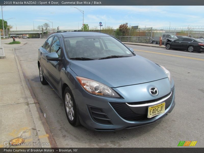 Gunmetal Blue Mica / Black 2010 Mazda MAZDA3 i Sport 4 Door