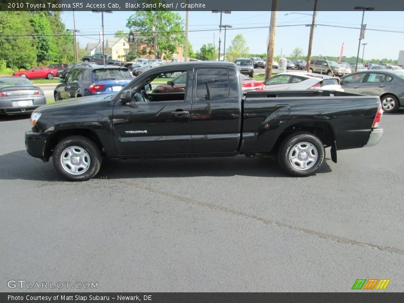 Black Sand Pearl / Graphite 2010 Toyota Tacoma SR5 Access Cab