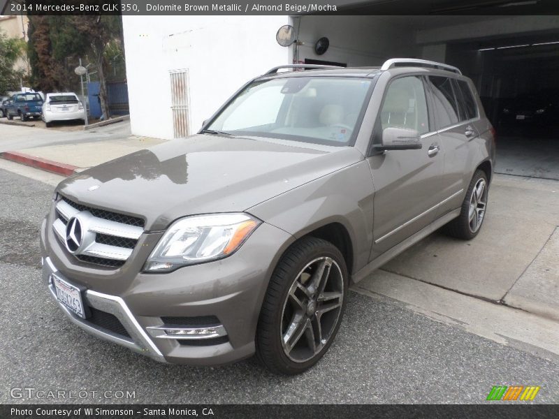 Dolomite Brown Metallic / Almond Beige/Mocha 2014 Mercedes-Benz GLK 350