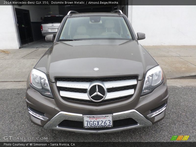 Dolomite Brown Metallic / Almond Beige/Mocha 2014 Mercedes-Benz GLK 350