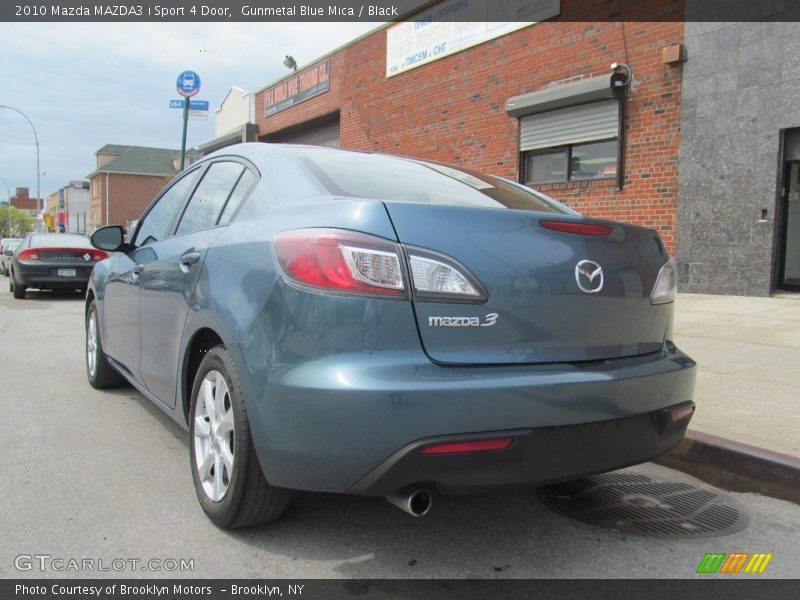 Gunmetal Blue Mica / Black 2010 Mazda MAZDA3 i Sport 4 Door