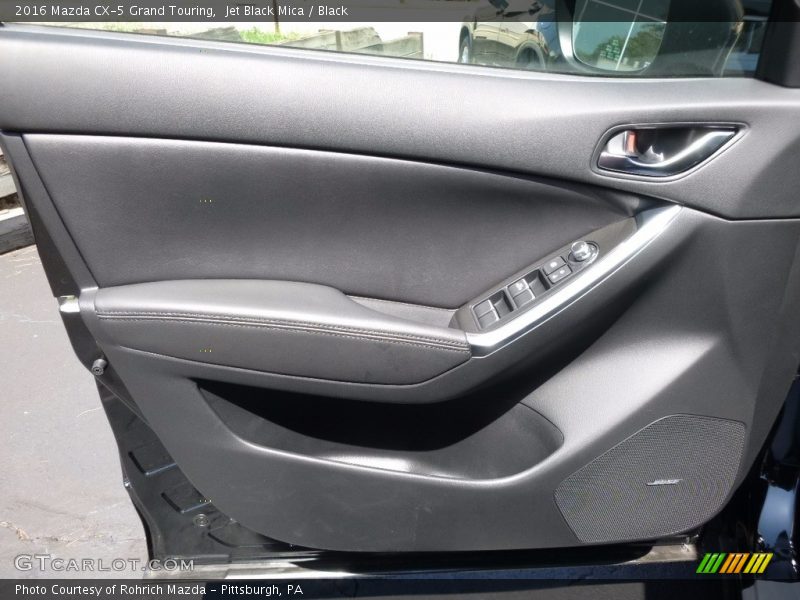 Jet Black Mica / Black 2016 Mazda CX-5 Grand Touring
