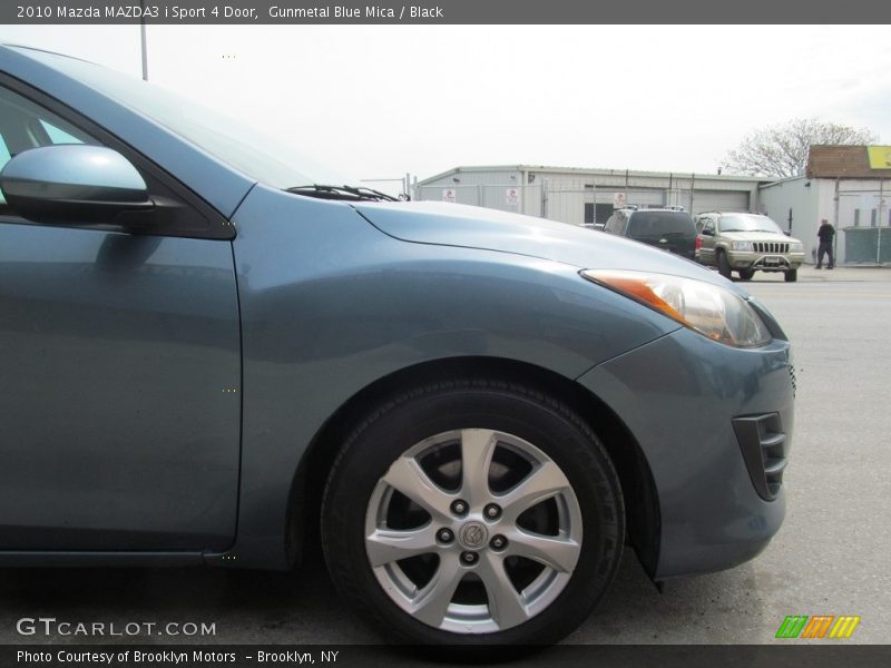 Gunmetal Blue Mica / Black 2010 Mazda MAZDA3 i Sport 4 Door
