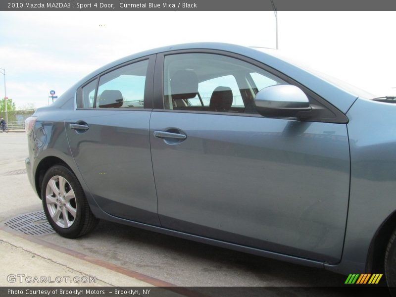 Gunmetal Blue Mica / Black 2010 Mazda MAZDA3 i Sport 4 Door
