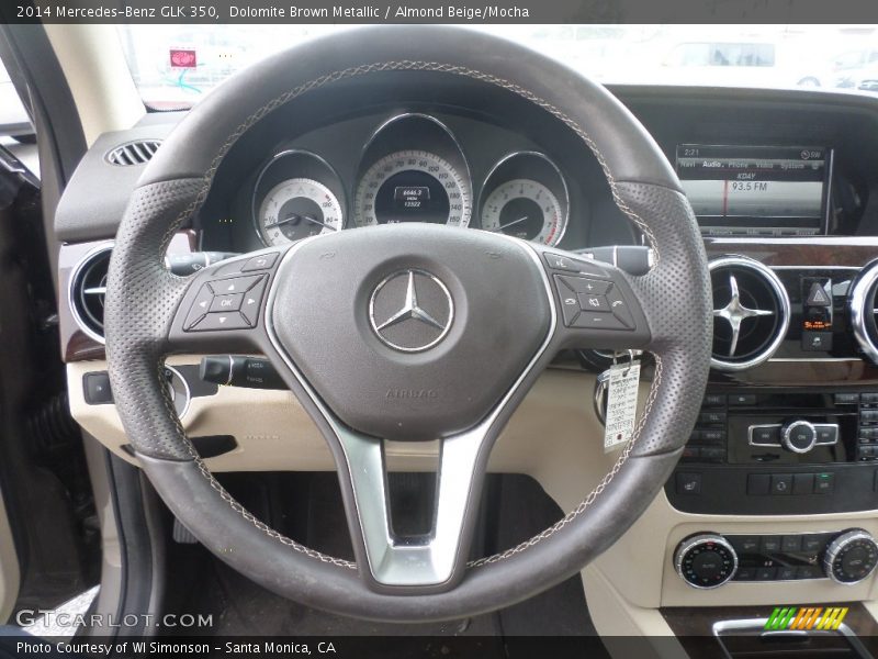 Dolomite Brown Metallic / Almond Beige/Mocha 2014 Mercedes-Benz GLK 350