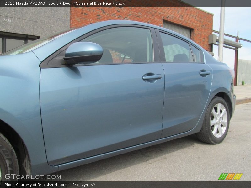 Gunmetal Blue Mica / Black 2010 Mazda MAZDA3 i Sport 4 Door