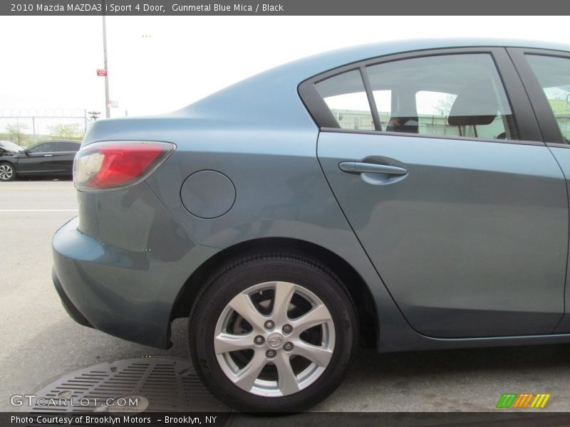 Gunmetal Blue Mica / Black 2010 Mazda MAZDA3 i Sport 4 Door