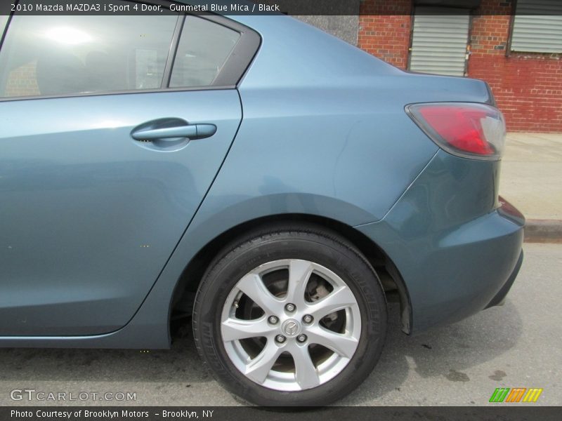 Gunmetal Blue Mica / Black 2010 Mazda MAZDA3 i Sport 4 Door