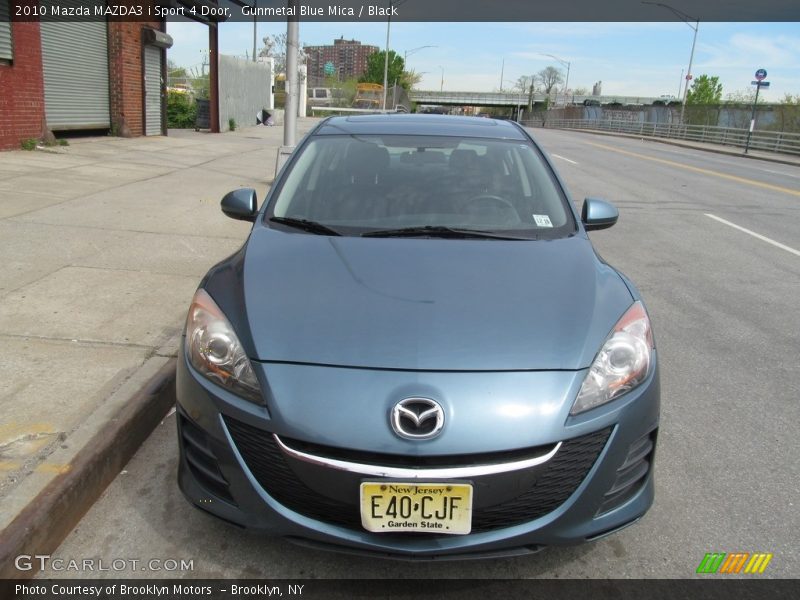 Gunmetal Blue Mica / Black 2010 Mazda MAZDA3 i Sport 4 Door