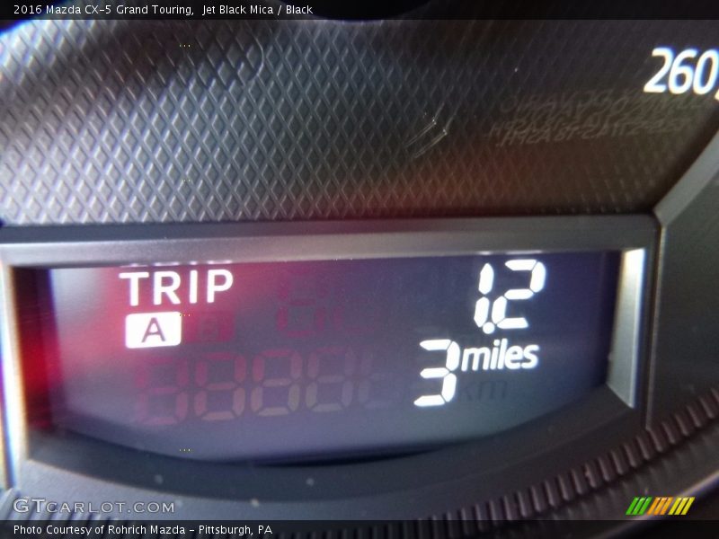 Jet Black Mica / Black 2016 Mazda CX-5 Grand Touring