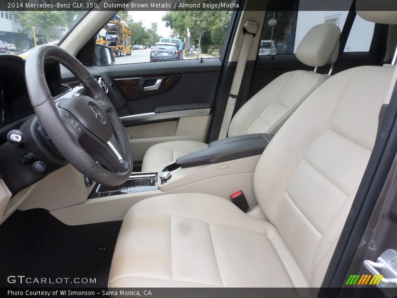 Dolomite Brown Metallic / Almond Beige/Mocha 2014 Mercedes-Benz GLK 350