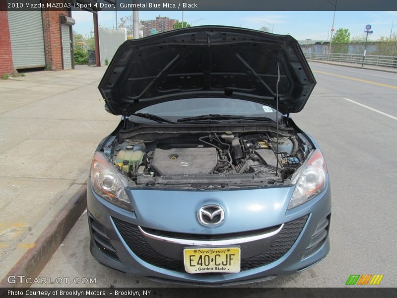 Gunmetal Blue Mica / Black 2010 Mazda MAZDA3 i Sport 4 Door