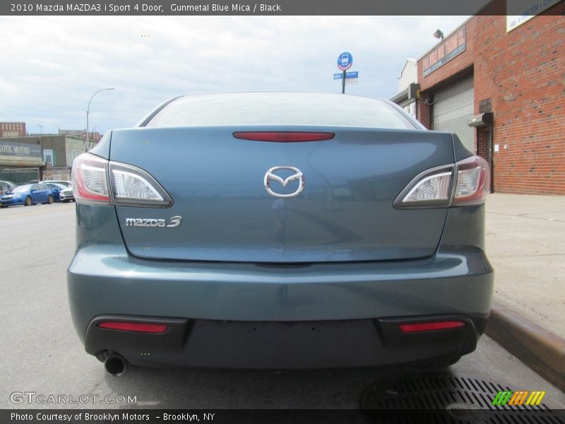 Gunmetal Blue Mica / Black 2010 Mazda MAZDA3 i Sport 4 Door