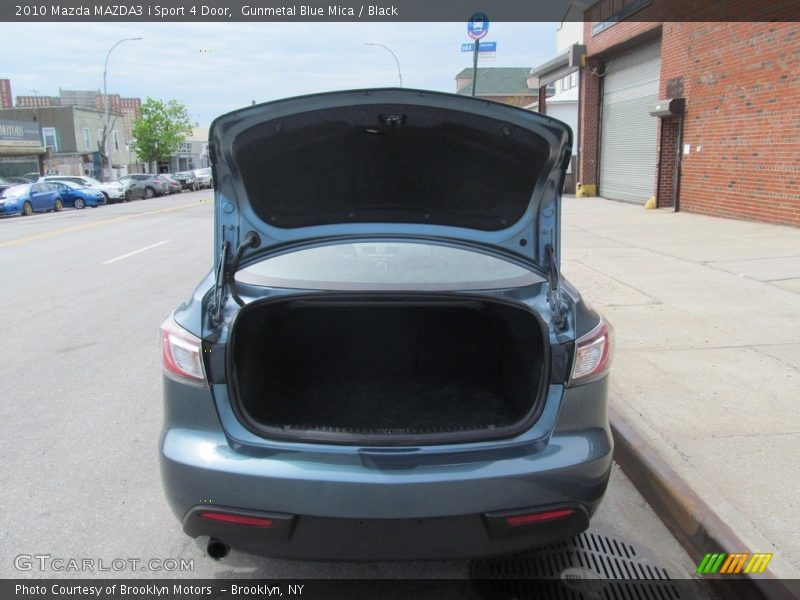Gunmetal Blue Mica / Black 2010 Mazda MAZDA3 i Sport 4 Door