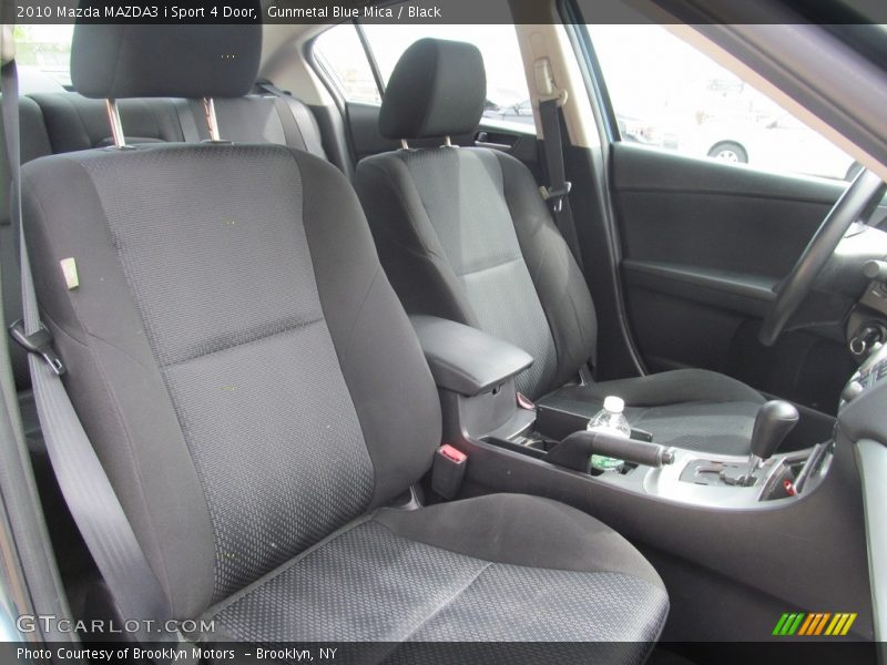 Gunmetal Blue Mica / Black 2010 Mazda MAZDA3 i Sport 4 Door