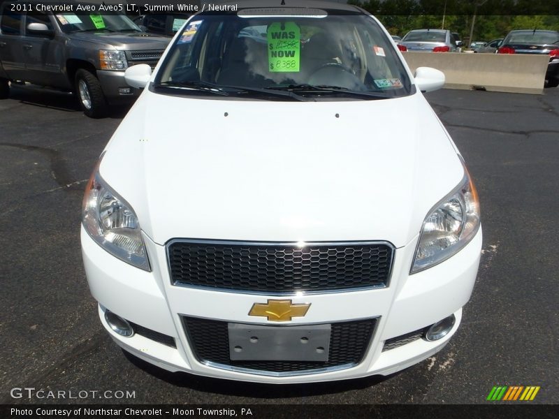 Summit White / Neutral 2011 Chevrolet Aveo Aveo5 LT