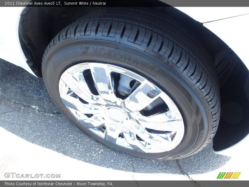 Summit White / Neutral 2011 Chevrolet Aveo Aveo5 LT