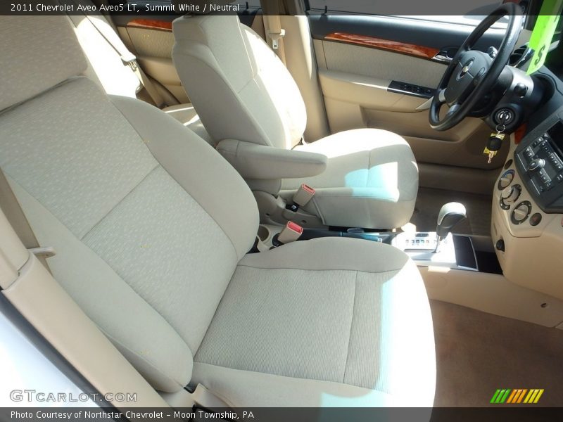 Summit White / Neutral 2011 Chevrolet Aveo Aveo5 LT