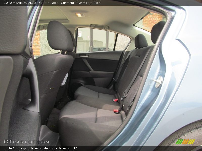 Gunmetal Blue Mica / Black 2010 Mazda MAZDA3 i Sport 4 Door