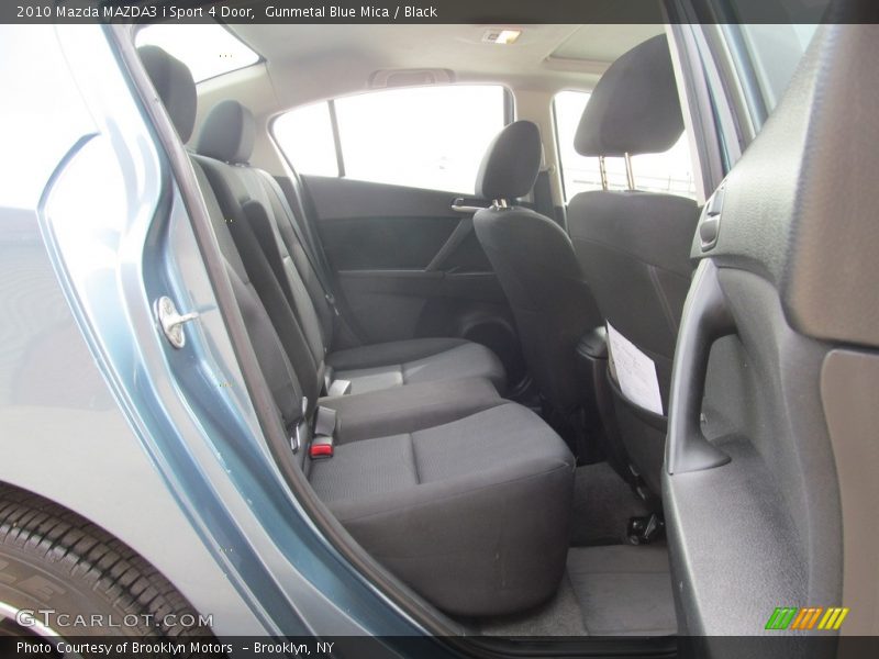 Gunmetal Blue Mica / Black 2010 Mazda MAZDA3 i Sport 4 Door