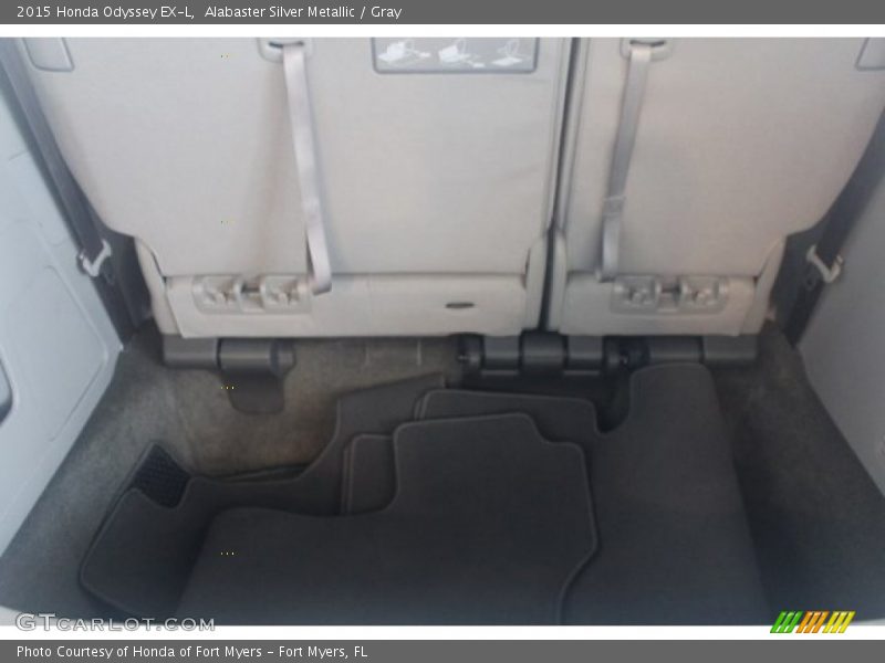 Alabaster Silver Metallic / Gray 2015 Honda Odyssey EX-L