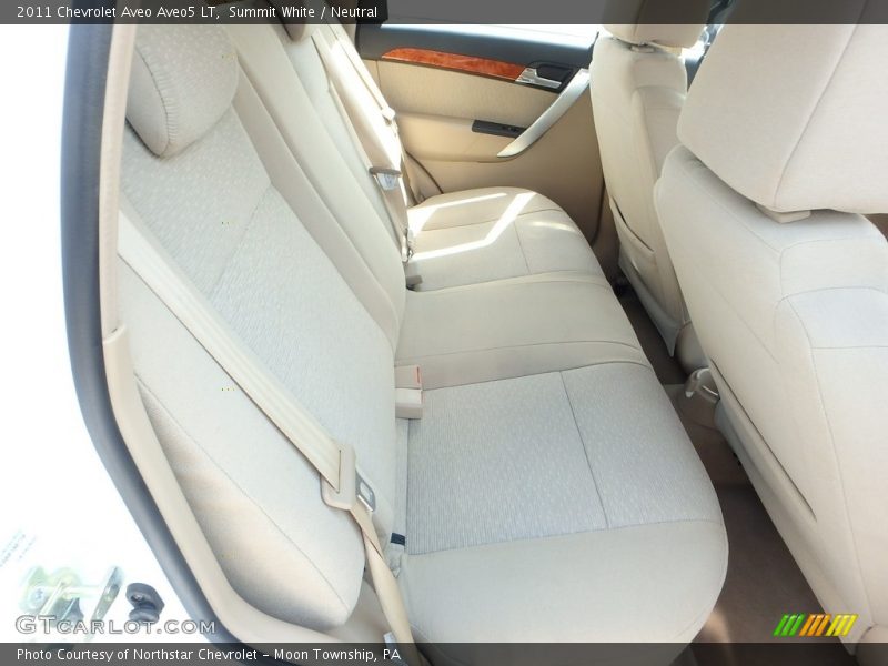 Summit White / Neutral 2011 Chevrolet Aveo Aveo5 LT
