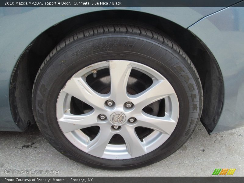 Gunmetal Blue Mica / Black 2010 Mazda MAZDA3 i Sport 4 Door