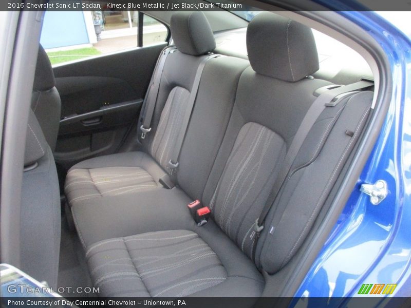 Kinetic Blue Metallic / Jet Black/Dark Titanium 2016 Chevrolet Sonic LT Sedan