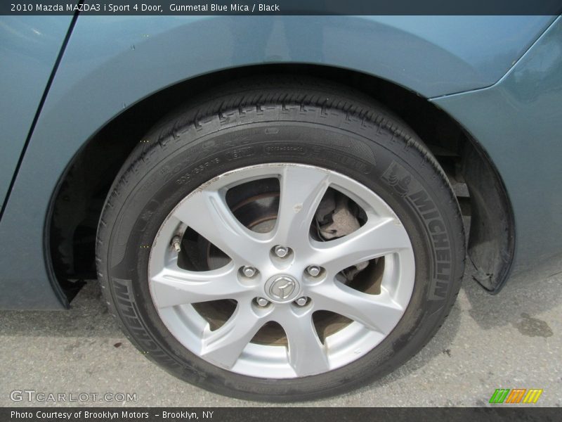 Gunmetal Blue Mica / Black 2010 Mazda MAZDA3 i Sport 4 Door