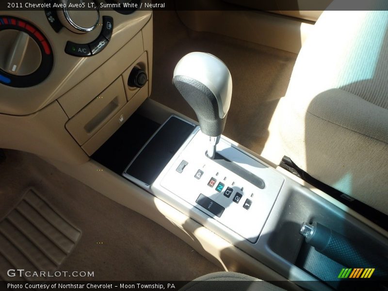 Summit White / Neutral 2011 Chevrolet Aveo Aveo5 LT