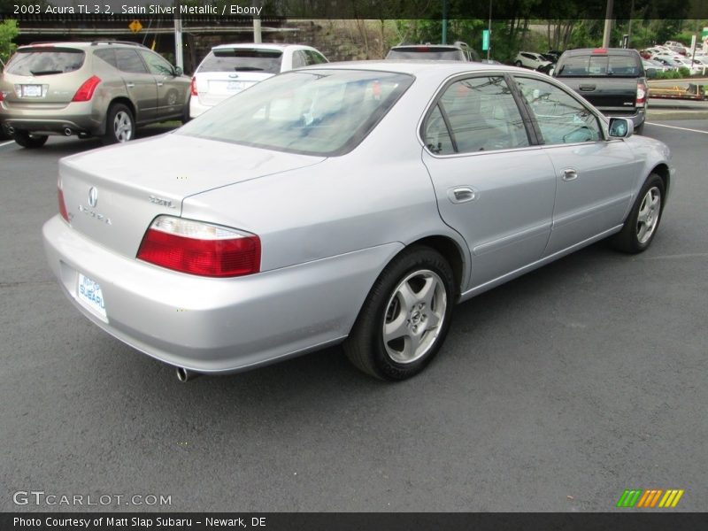 Satin Silver Metallic / Ebony 2003 Acura TL 3.2