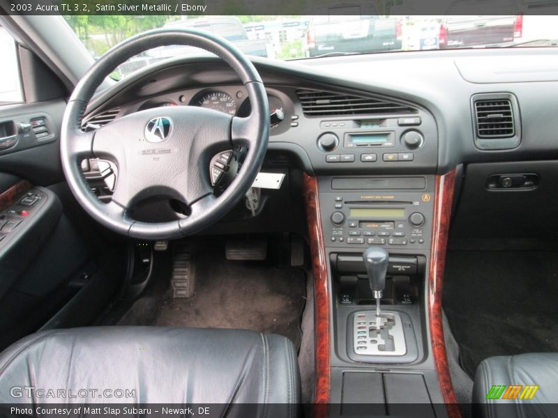Satin Silver Metallic / Ebony 2003 Acura TL 3.2