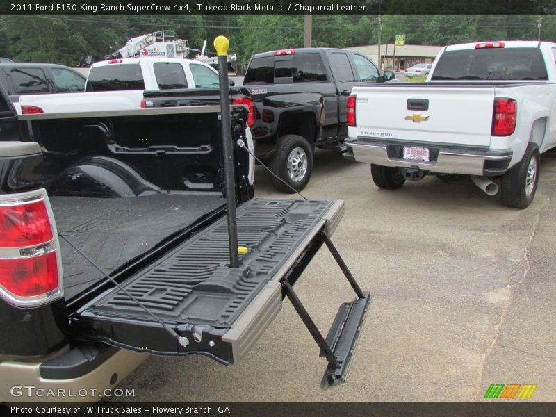 Tuxedo Black Metallic / Chaparral Leather 2011 Ford F150 King Ranch SuperCrew 4x4