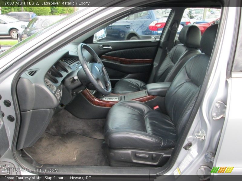 Satin Silver Metallic / Ebony 2003 Acura TL 3.2