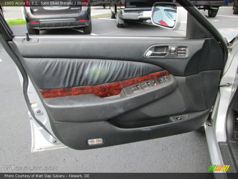 Satin Silver Metallic / Ebony 2003 Acura TL 3.2