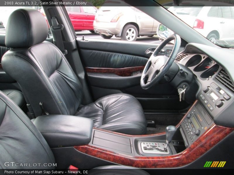 Satin Silver Metallic / Ebony 2003 Acura TL 3.2