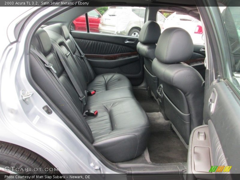Satin Silver Metallic / Ebony 2003 Acura TL 3.2