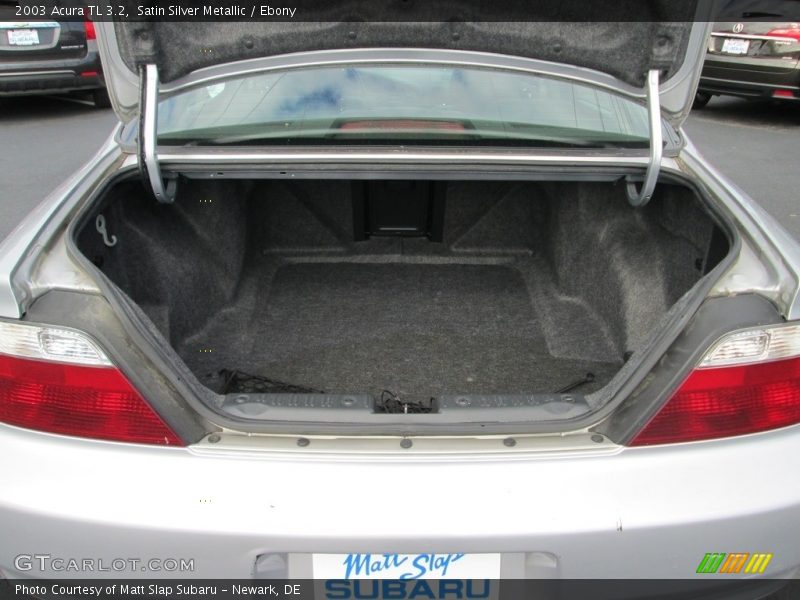 Satin Silver Metallic / Ebony 2003 Acura TL 3.2
