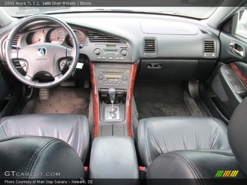 Satin Silver Metallic / Ebony 2003 Acura TL 3.2