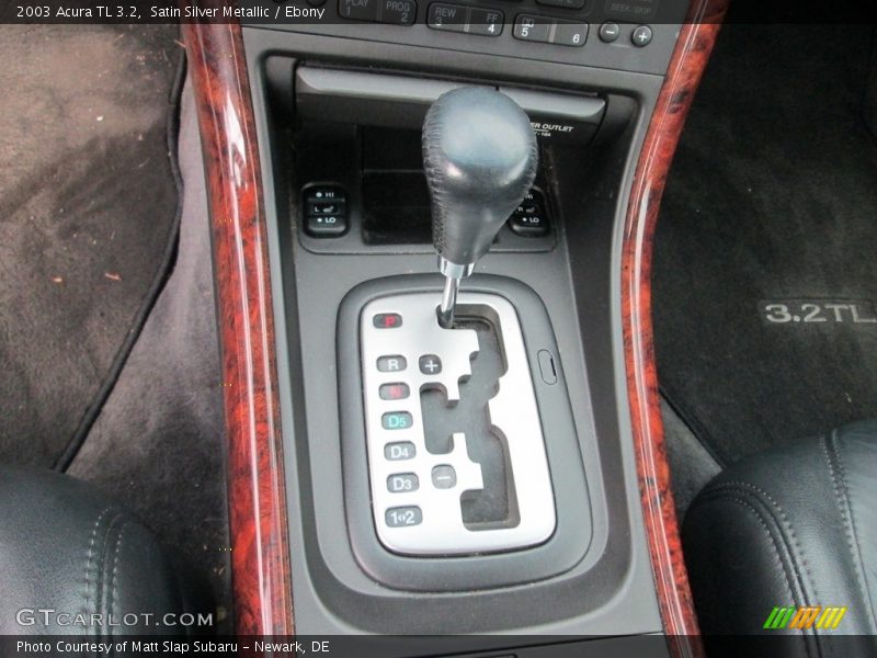 Satin Silver Metallic / Ebony 2003 Acura TL 3.2