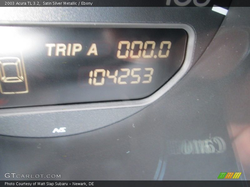 Satin Silver Metallic / Ebony 2003 Acura TL 3.2